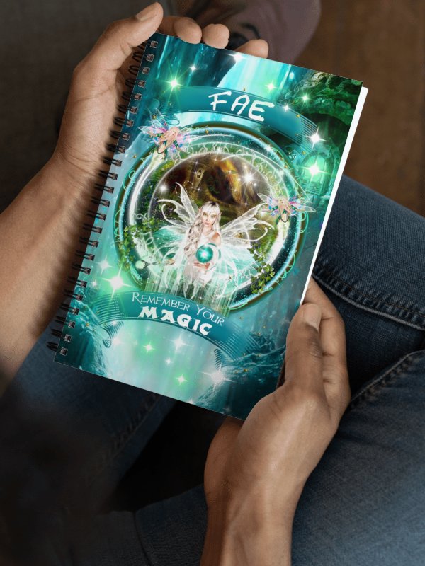 Faerie Remember Your Magic Spiral Notebook product image (1)