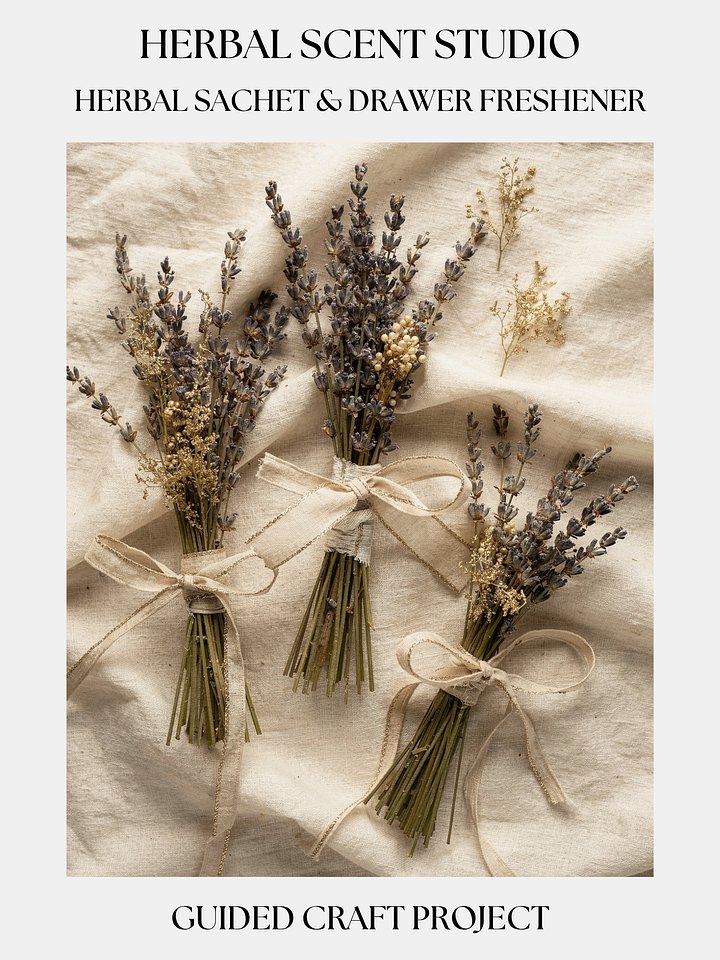 Herbal Scent Studio: Herbal Sachet & Drawer Freshener Craft Project product image (1)