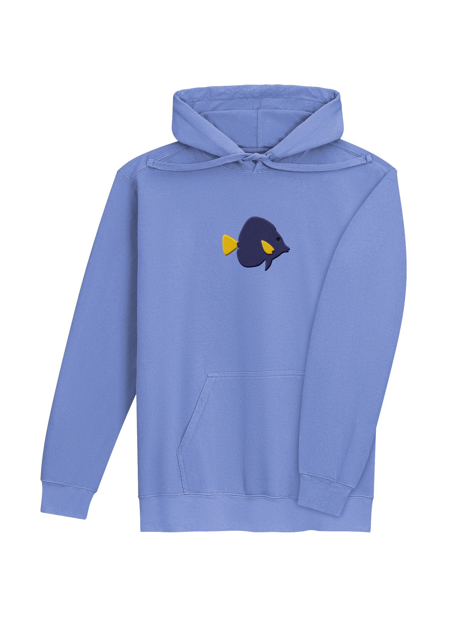 Purple Tang Premium Hooded Sweatshirt (Embroidered) for Reef and Marine Aquarium Lovers product image (16)
