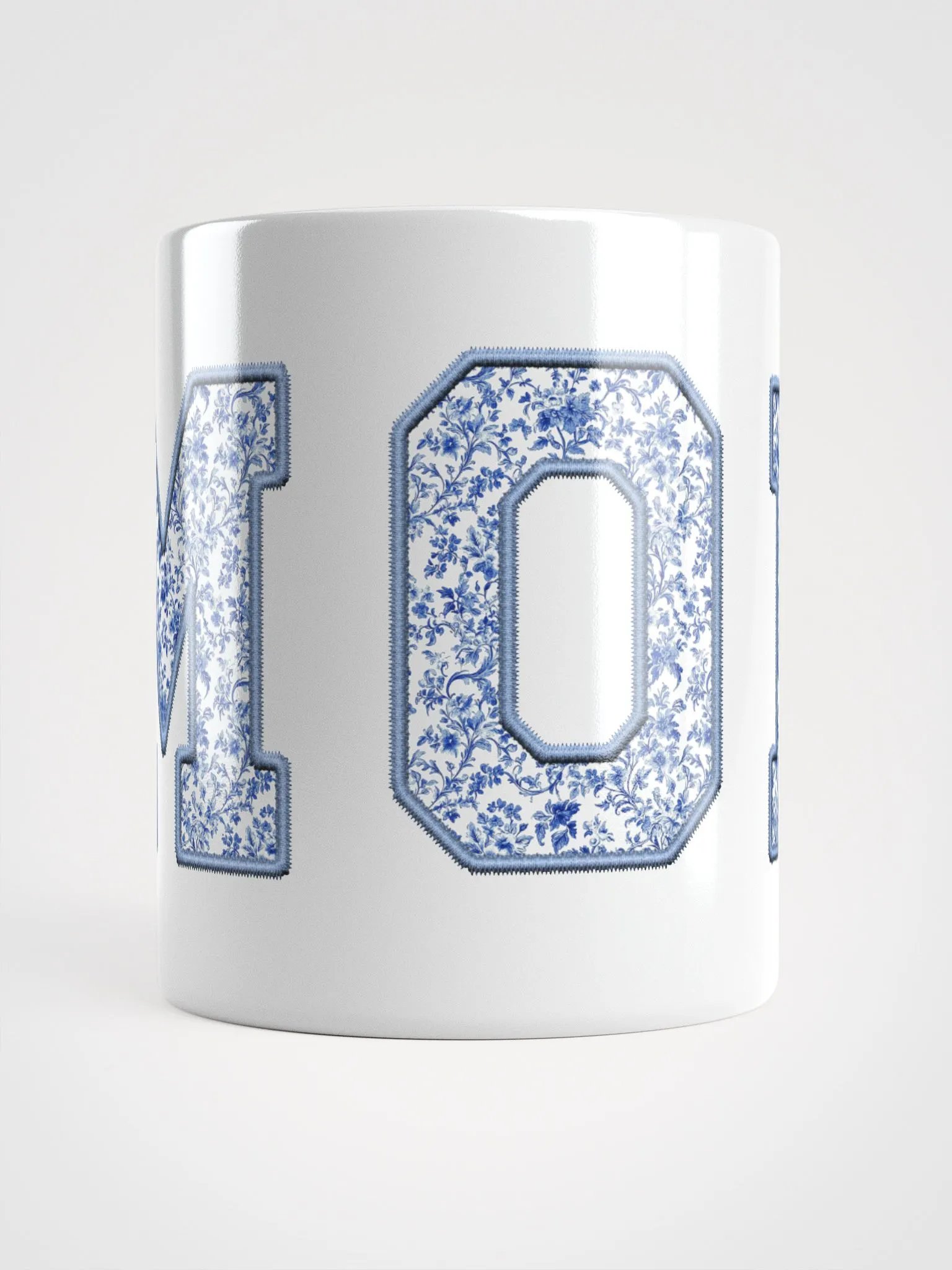Blue Chinoiserie Floral MOM Mug product image (15)