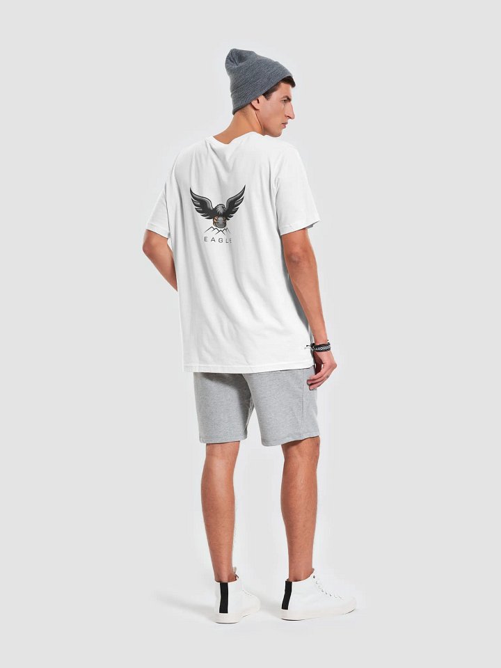 Eagle Brand Unisex T-Shirt - Stylized Eagle and Mountains Design product image (1)