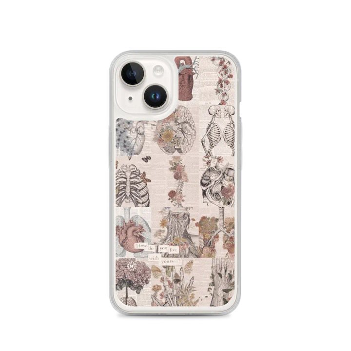Anatomy in Bloom iPhone Case product image (4)