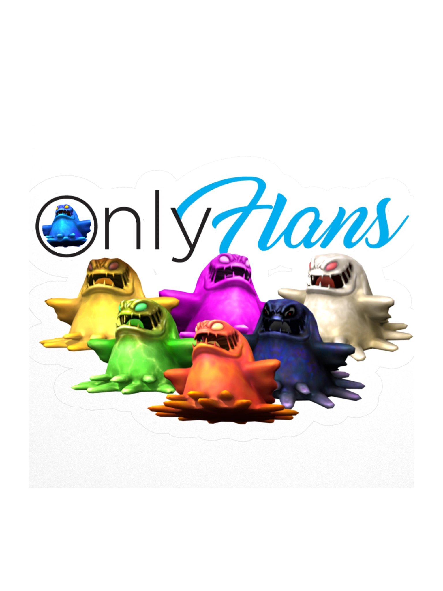 Onlyflans Stickers product image (1)