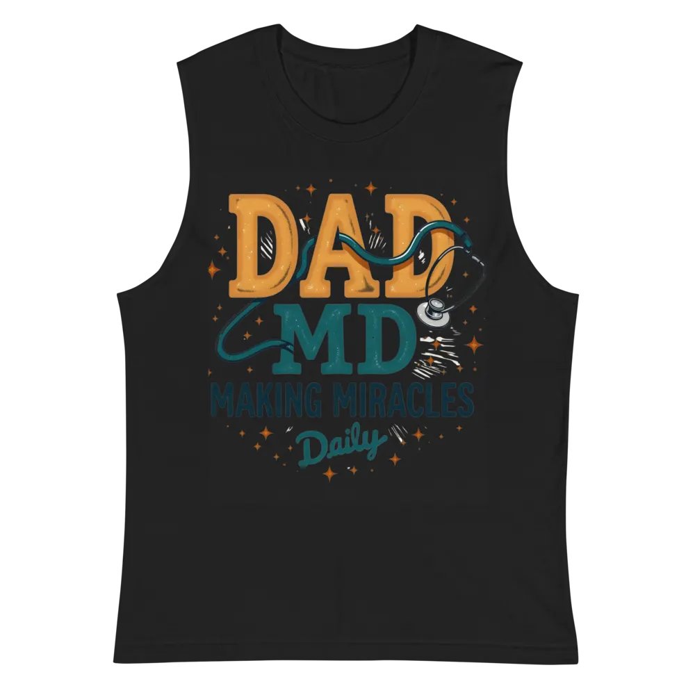 DAD MD Making Miracles Daily Muscle Tank product image (3)