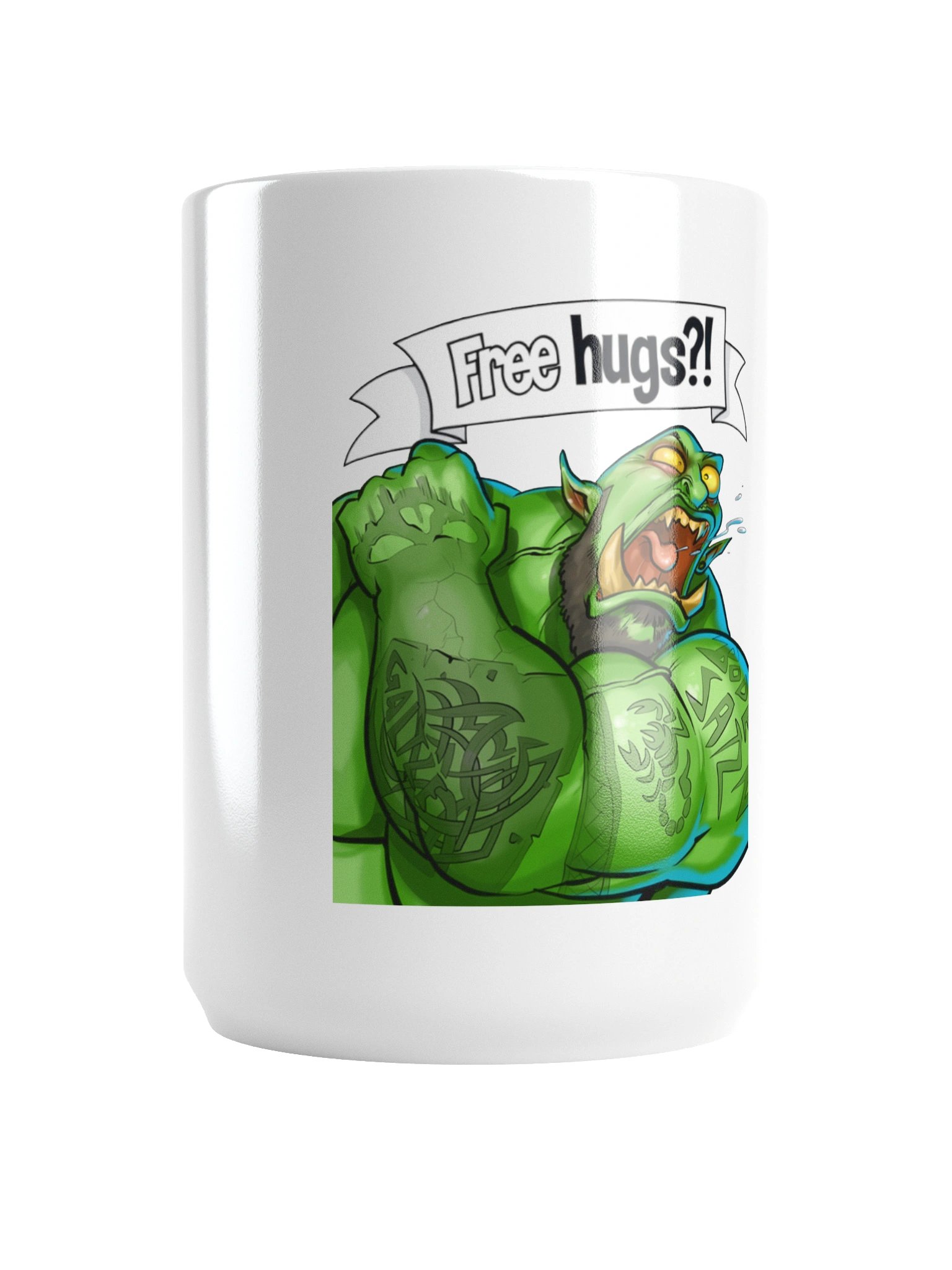 CHAZE | Ork-Avatar Tasse, weiss product image (1)
