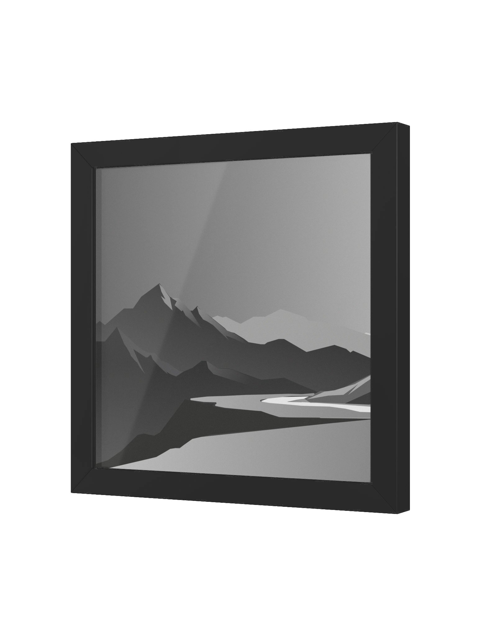 Landscapes Vol. 1 — Monochrome (Framed Print) product image (2)