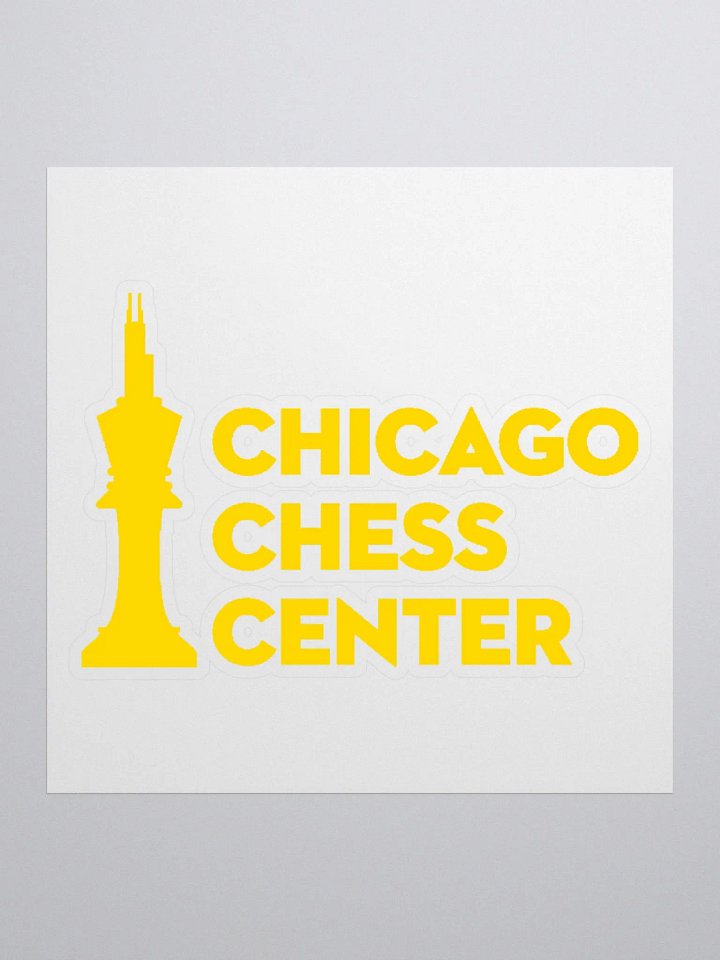 Yellow CCC Sticker product image (1)