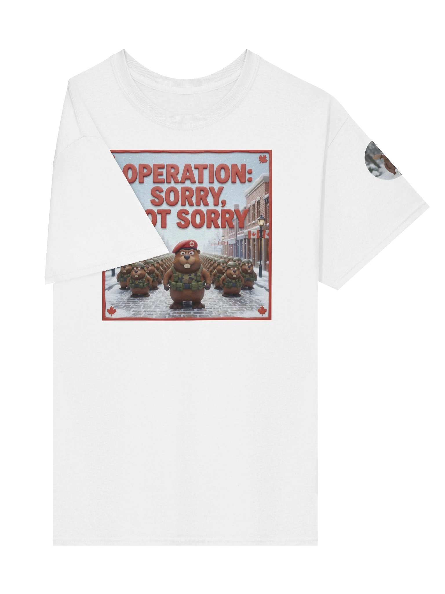 Operation: Sorry | Command Center Heavyweight Tee (White) product image (4)