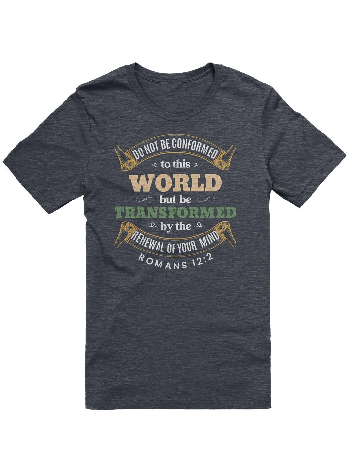 Transformed Text Logo Bella+Canvas Tee product image (6)