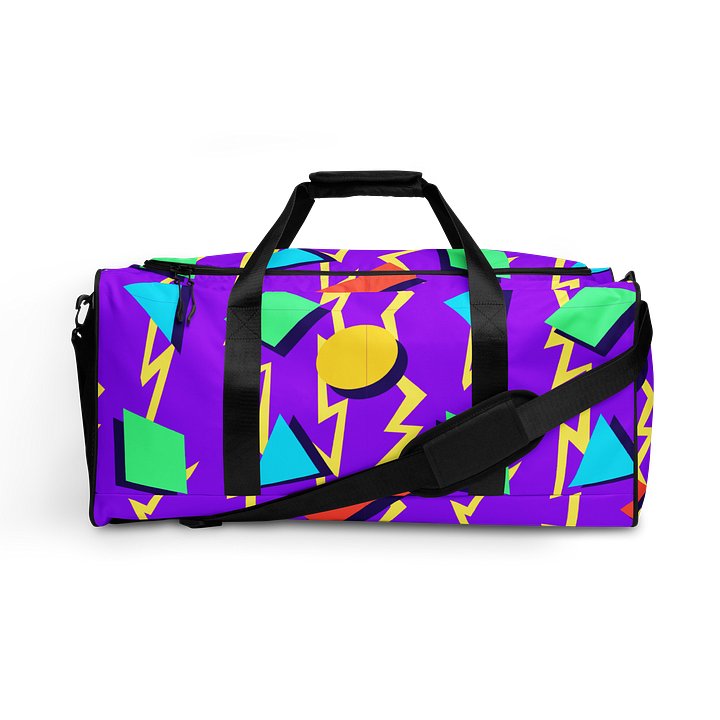 Roller Rink Carpet Duffle Bag product image (1)