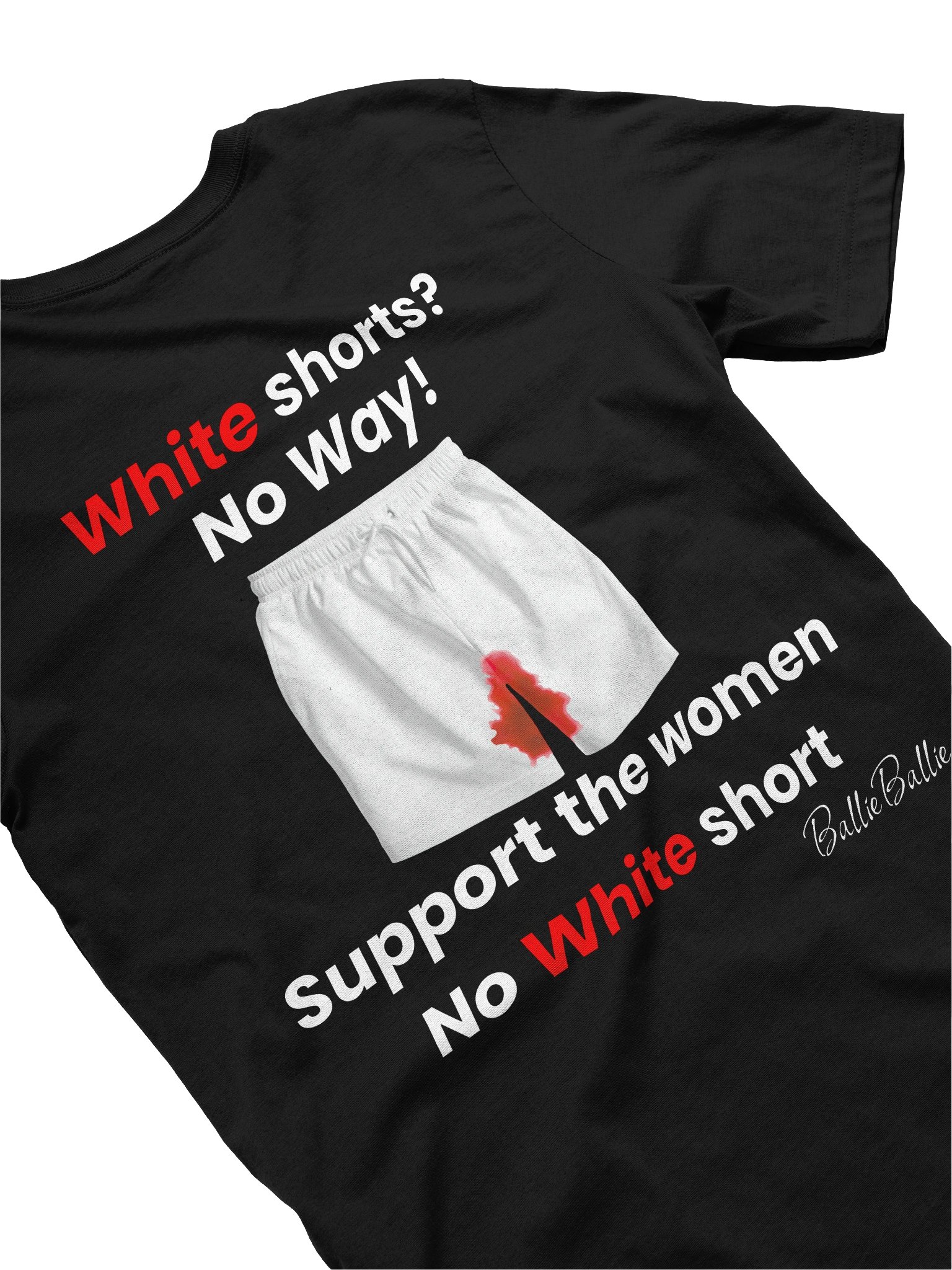 White short? No Way! Support the women No white short product image (4)