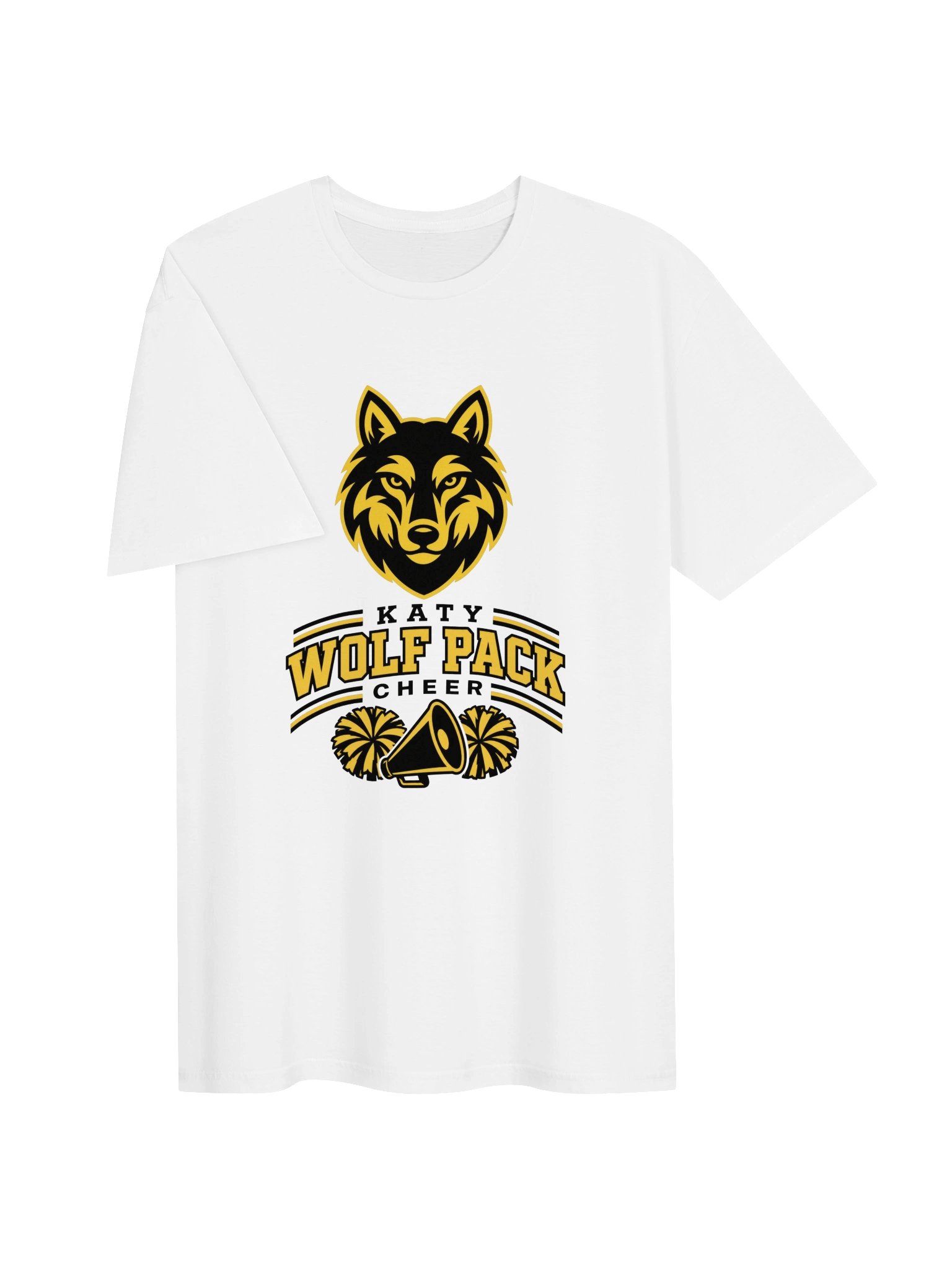 Katy Wolf Pack Cheer Wolf Logo Tee product image (3)