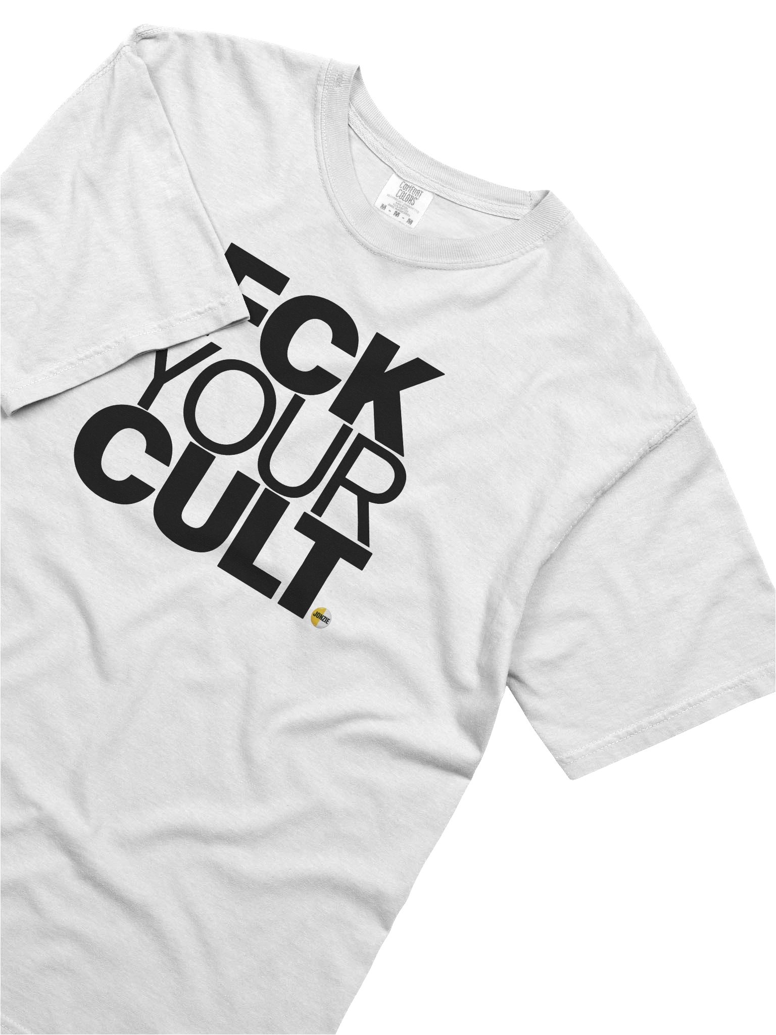 FCK YOUR CULT T-Shirt White product image (3)