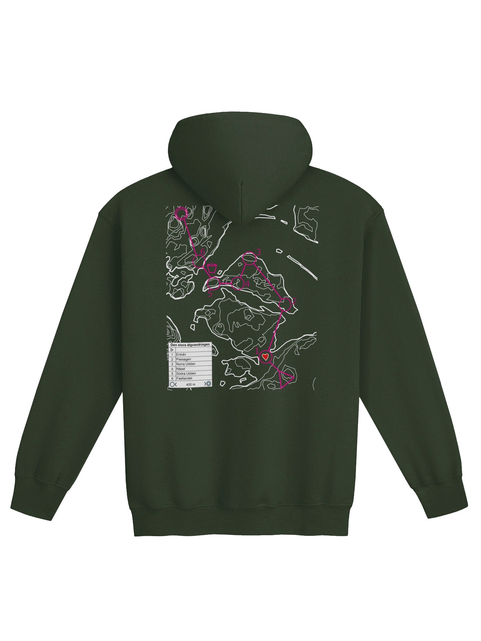 Orieentering Meese - Zip up Hoodie (Glidan) product image (1)