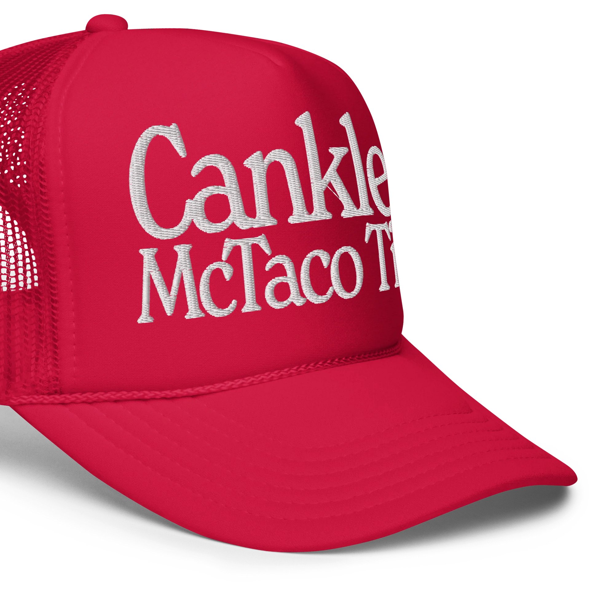 Cankles Red Trucker Hat product image (5)