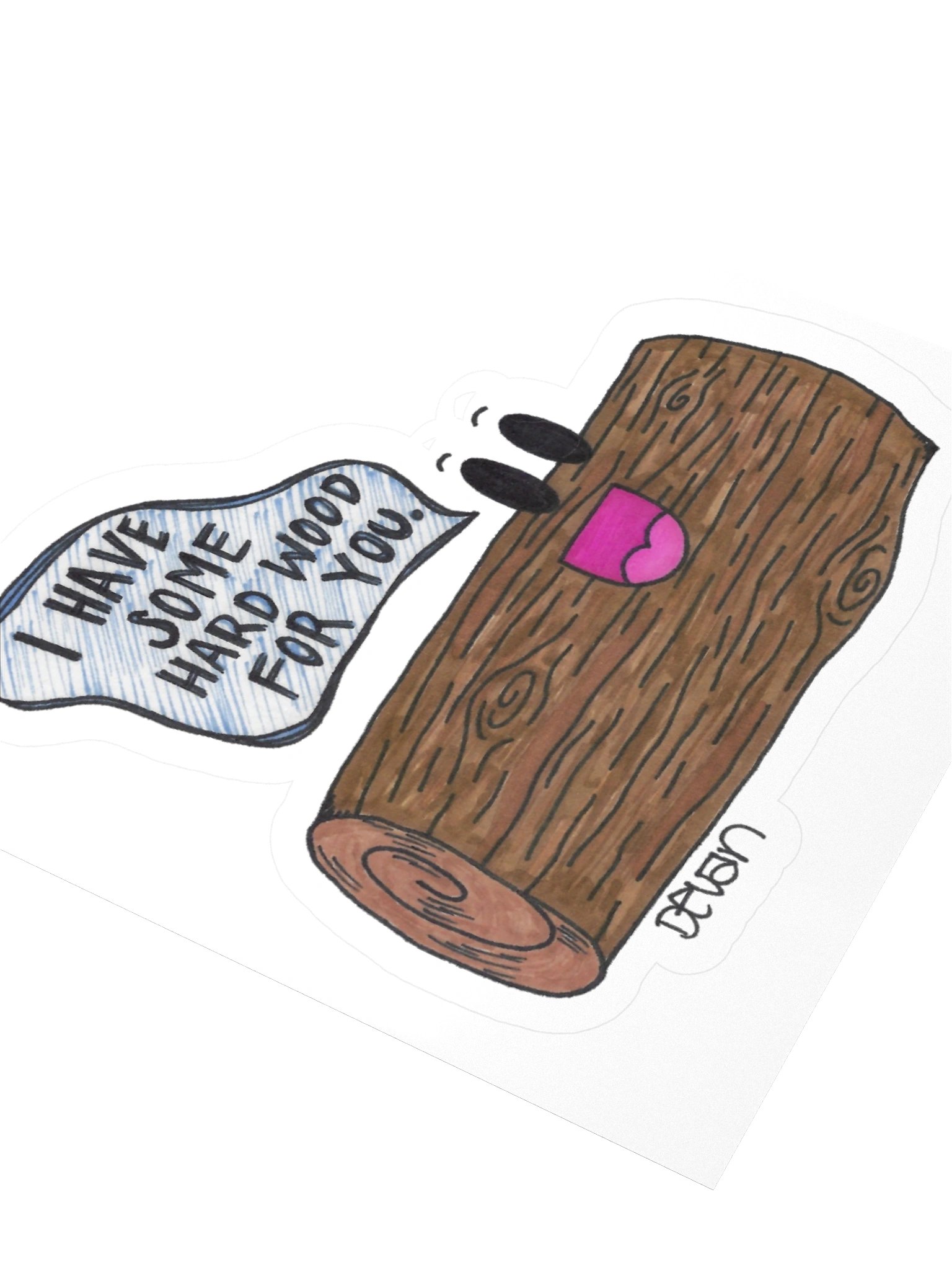 Hard Wood Sticker product image (3)