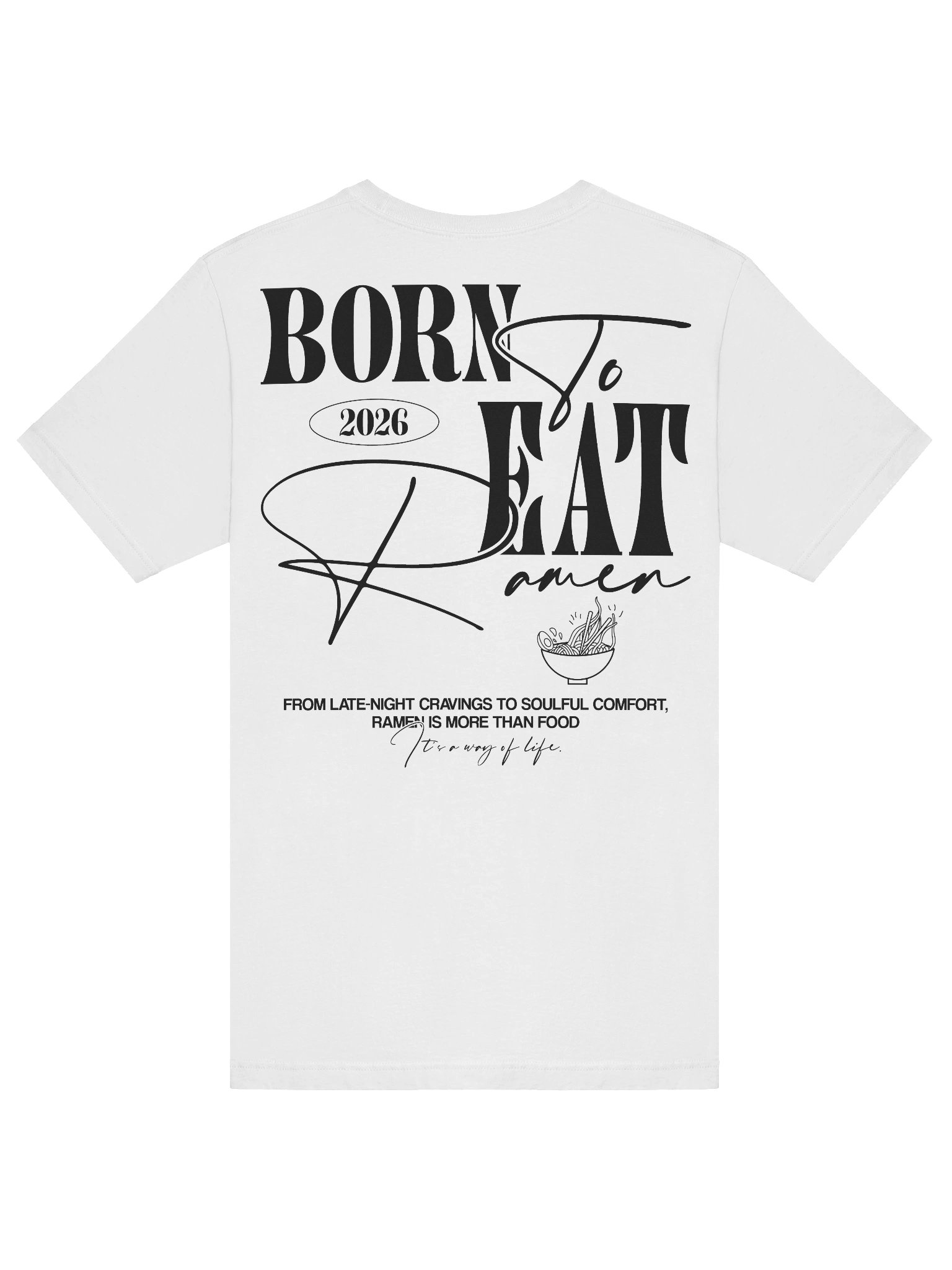 Typography Comfort T-Shirt Light product image (6)