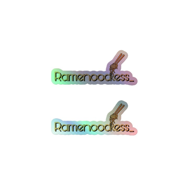 Ramenoodless_ Logo Sticker product image (1)