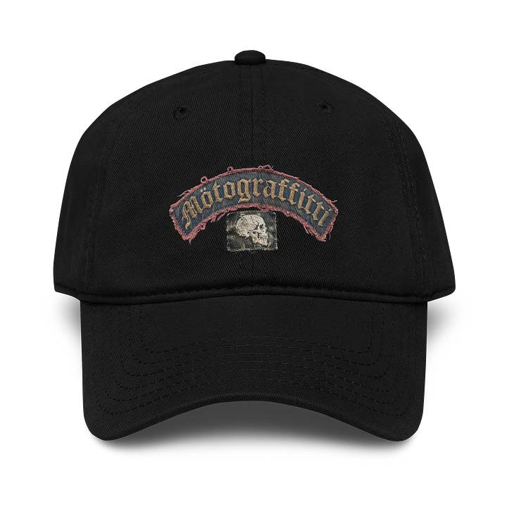Rebel Skull Garment-Washed Cap product image (1)