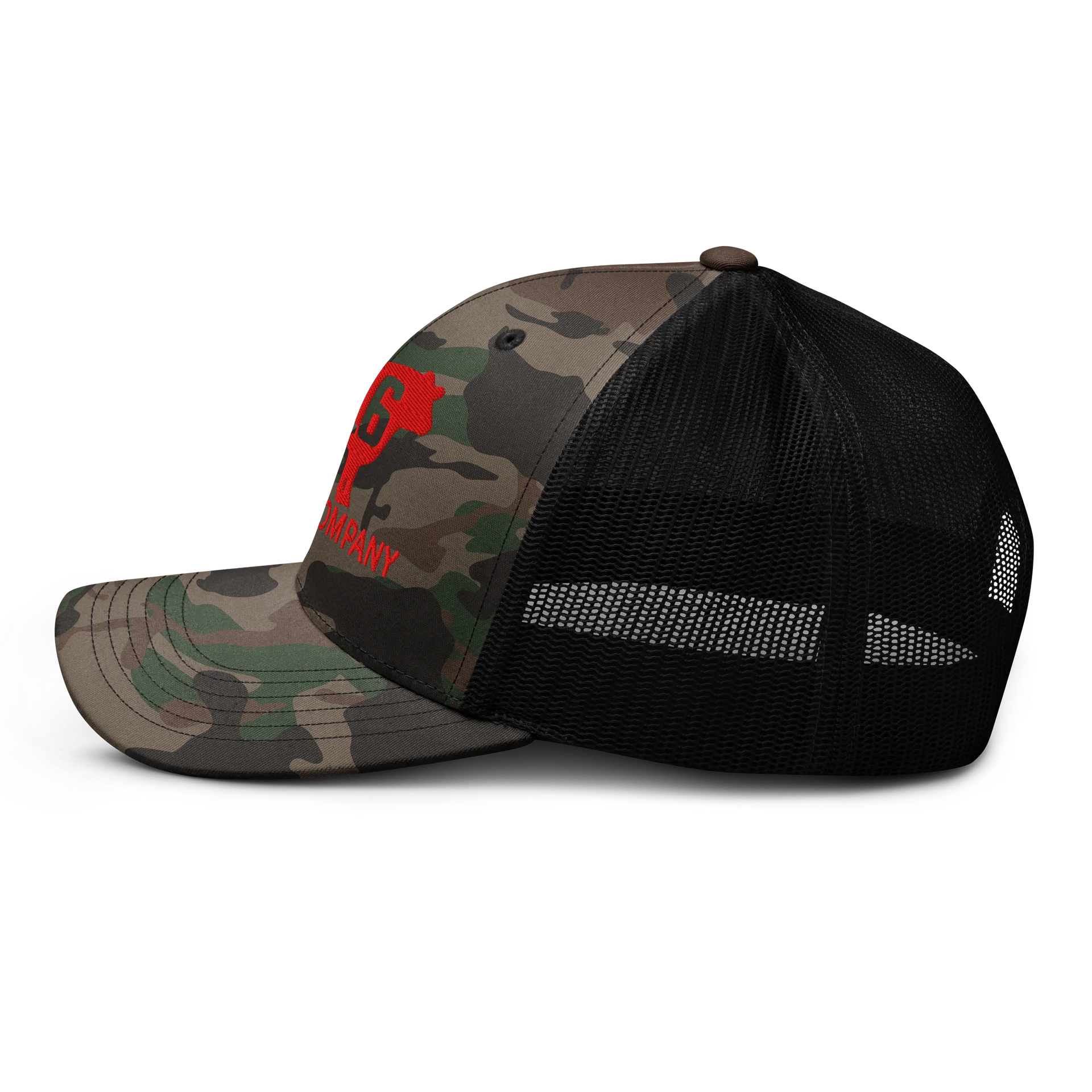 716 CATTLE COMPANY Camo Trucker Hat product image (3)
