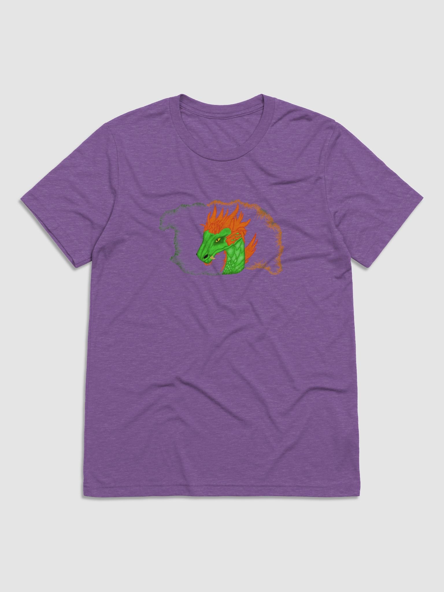 Dragon's Blaze Triblend Tee product image (2)