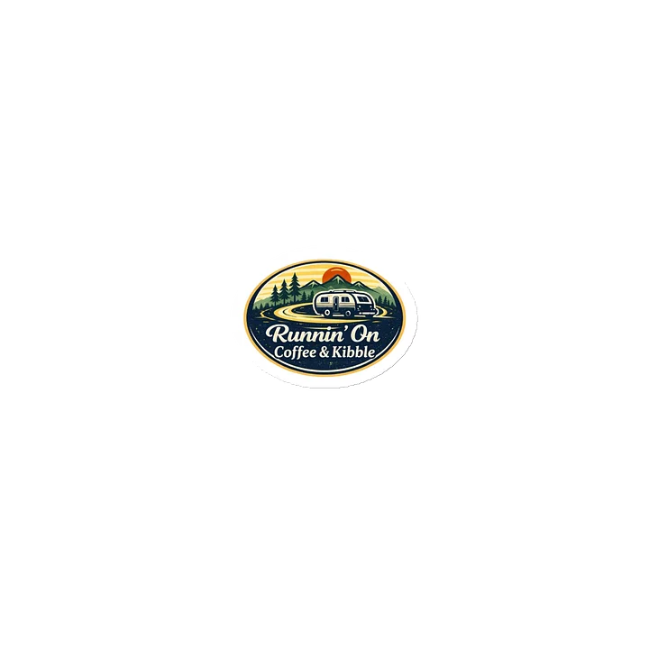 Runnin' on Coffee & Kibble Magnet product image (1)