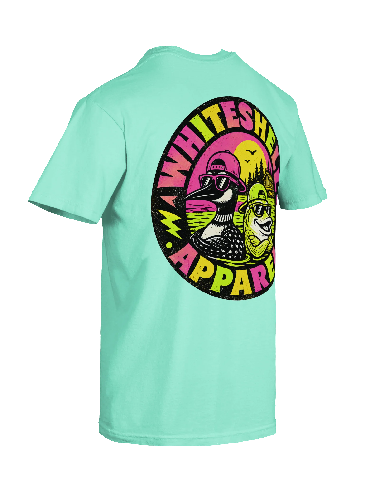Whiteshell Apparel Neon Loon Tee product image (5)