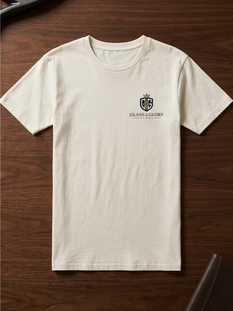 Signature Crest Tee – Natural product image (1)
