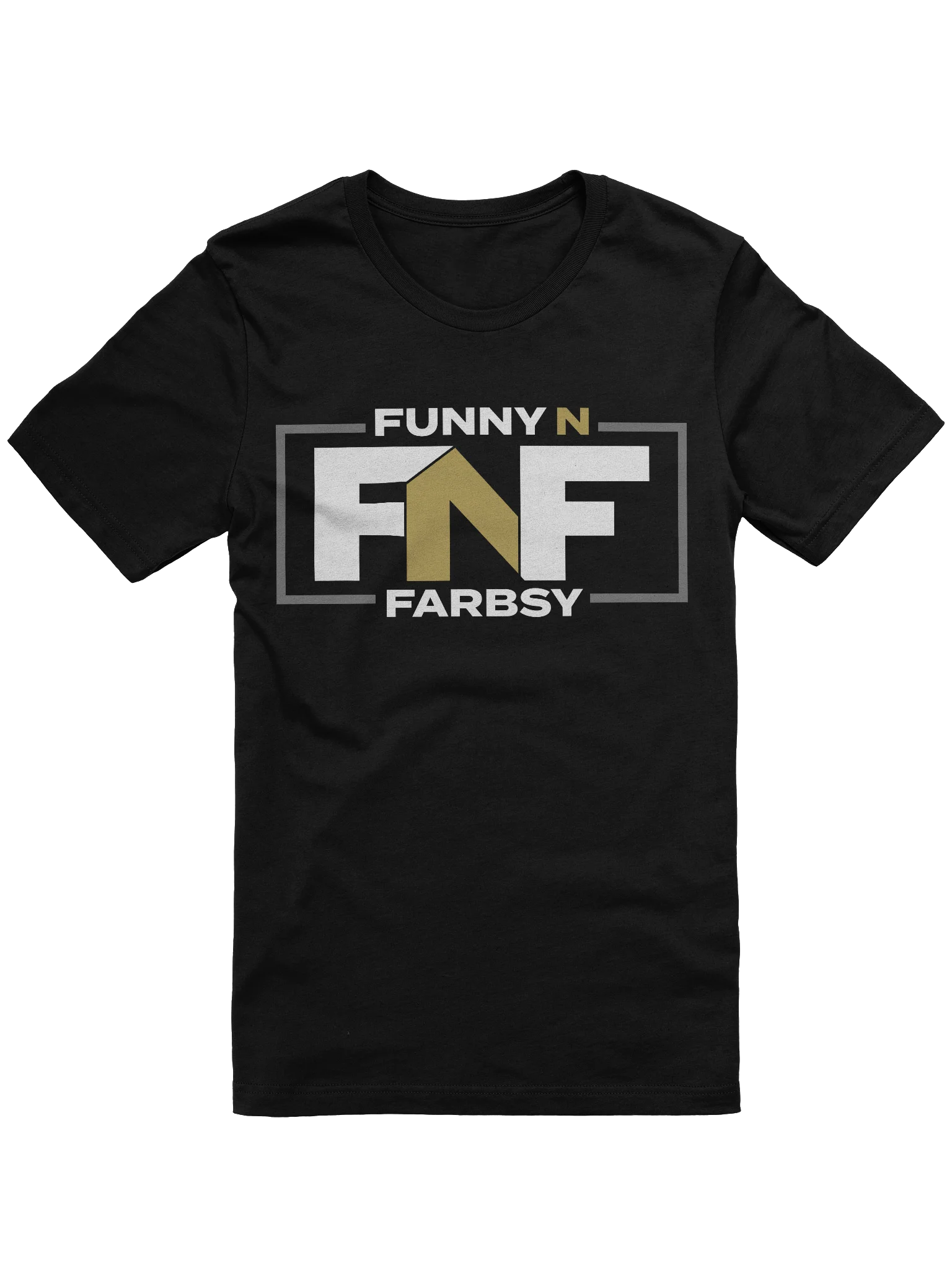 FunnyNFarbsy Black & Gold Wrestling Shirt product image (3)