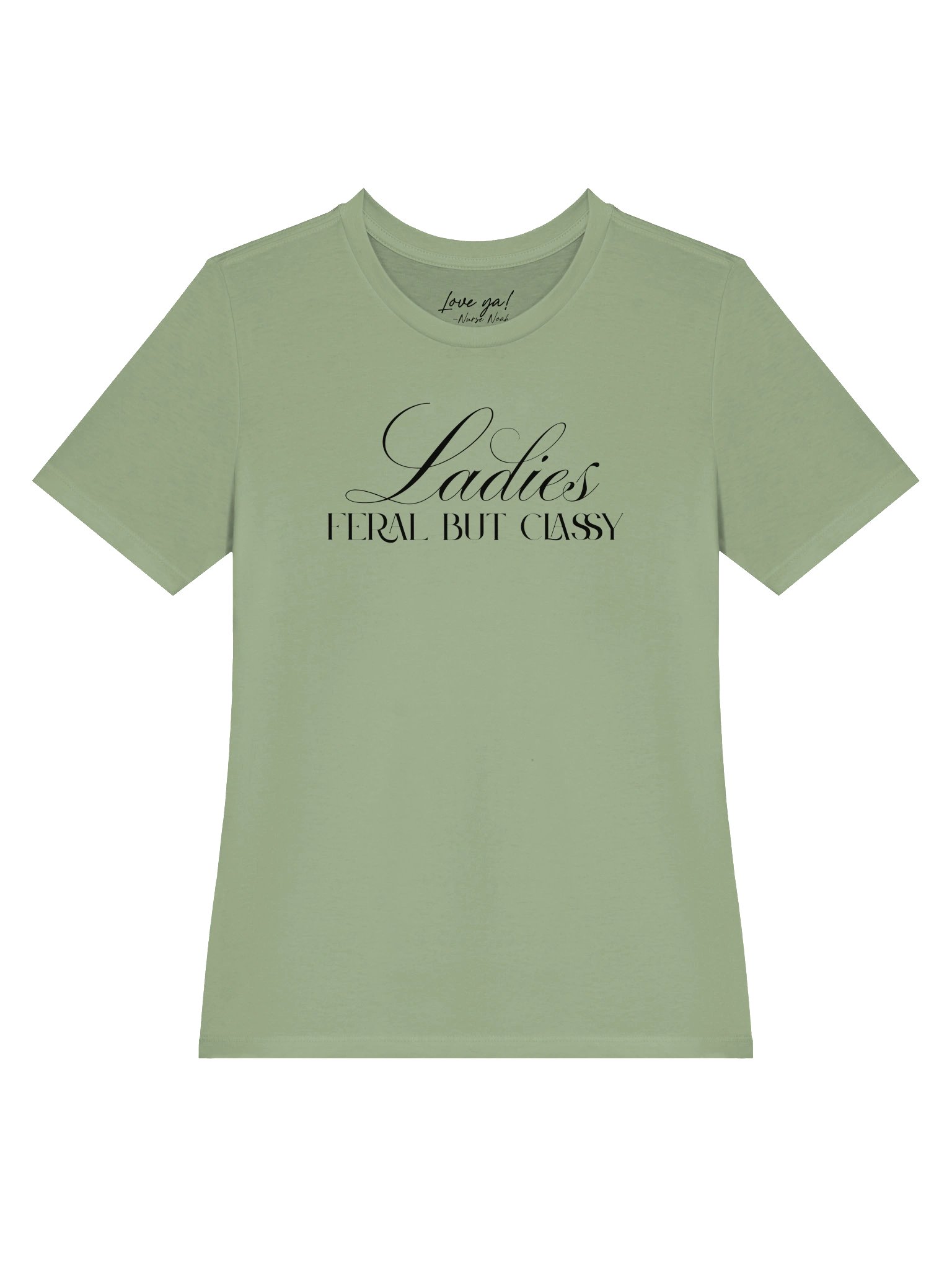Ladies - Feral But Classy (relaxed tee) product image (23)