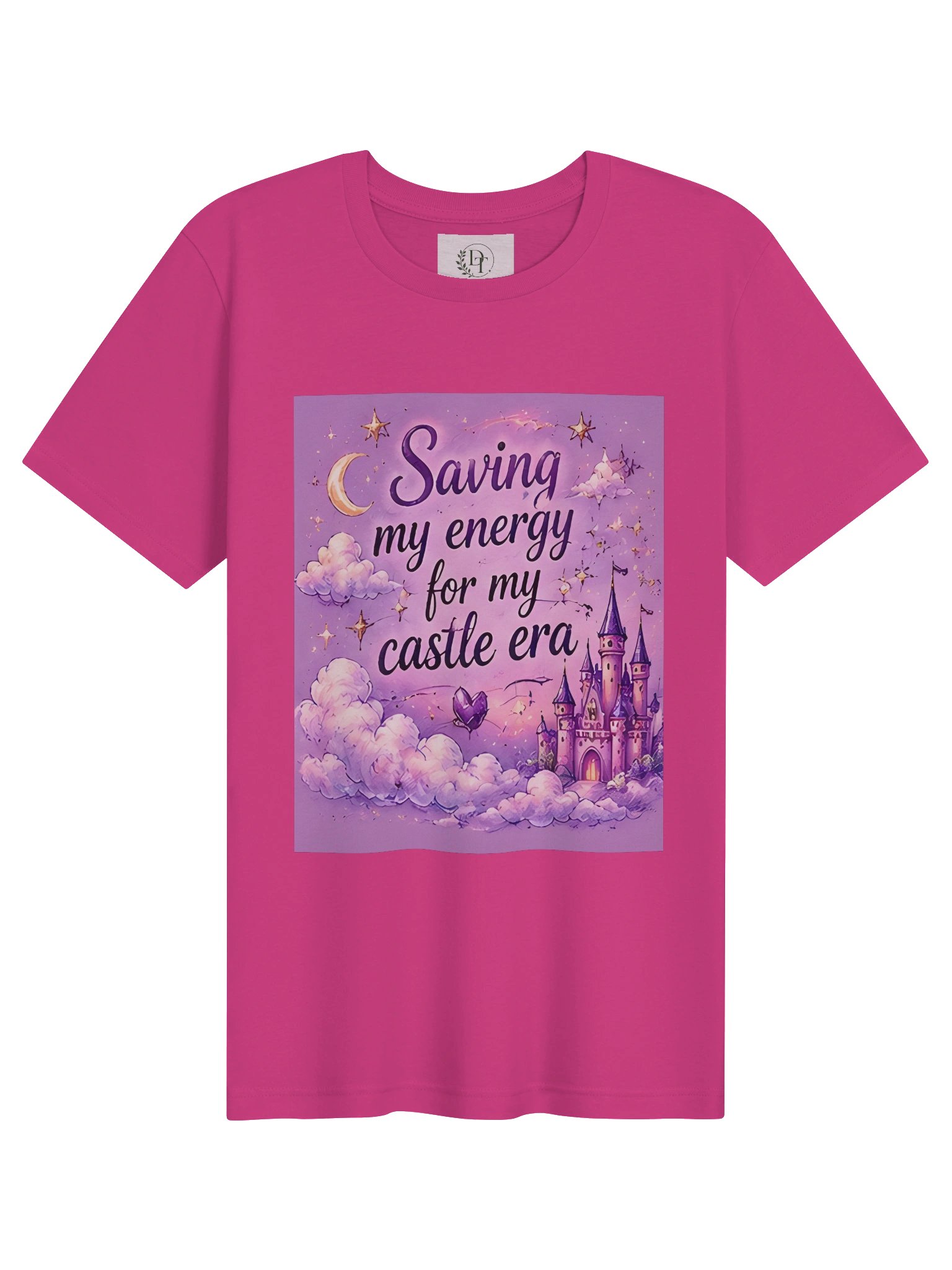 Pink Custom Womens T-Shirt product image (1)