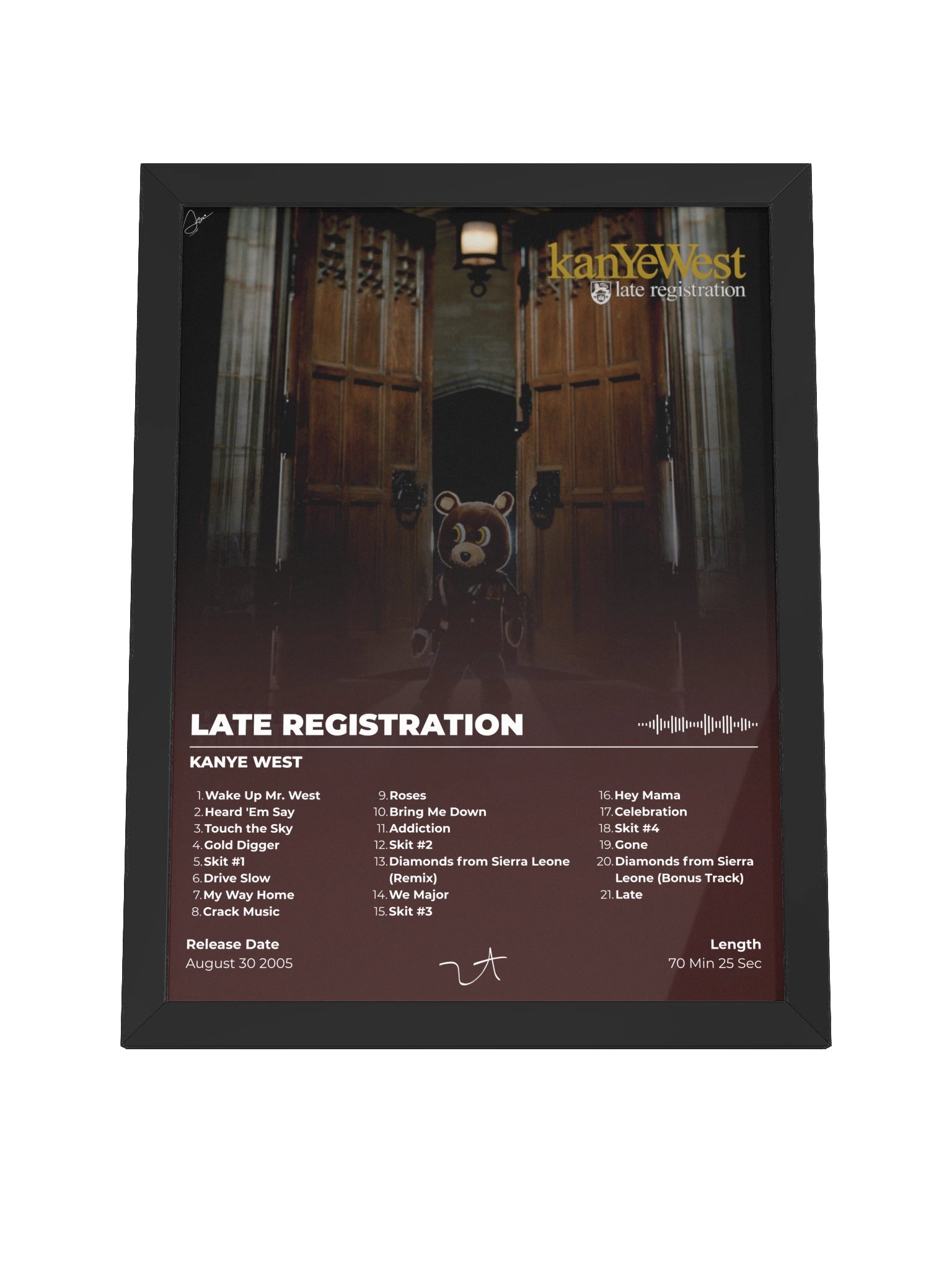 Late Registration Album Framed Poster product image (7)