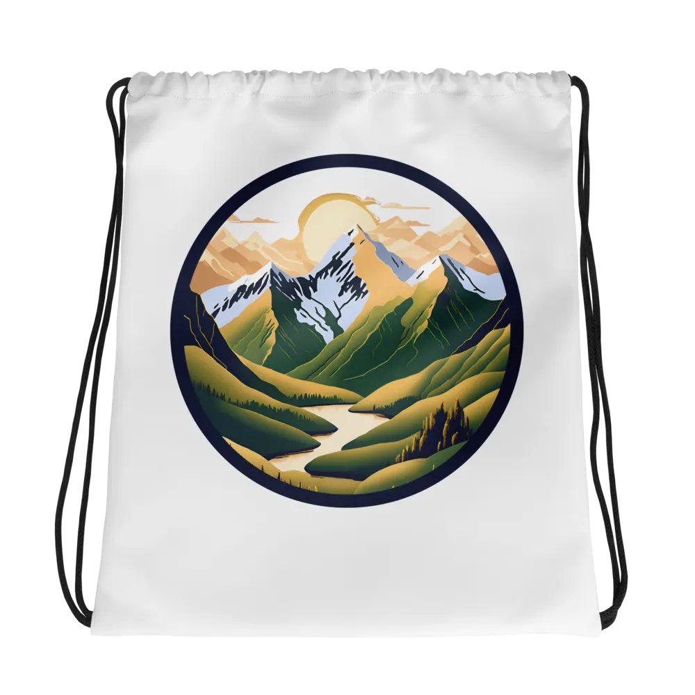 Mountain 2 - Draw String Bag product image (1)