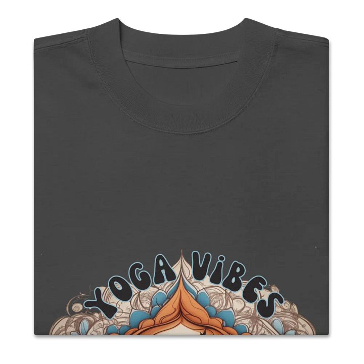 Zen Vibes Oversized Faded T-Shirt product image (5)