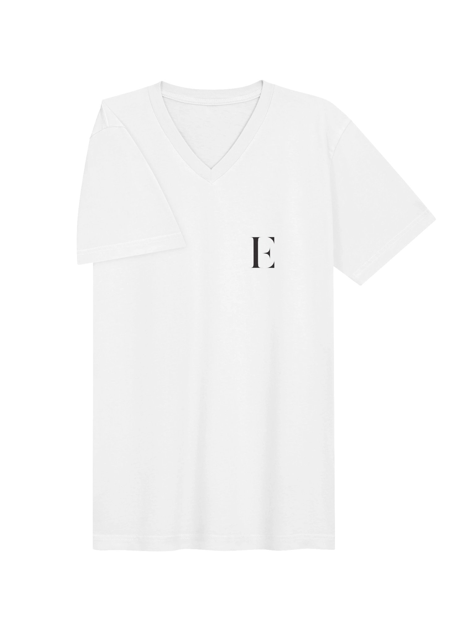 Monogram V-Neck — White product image (3)