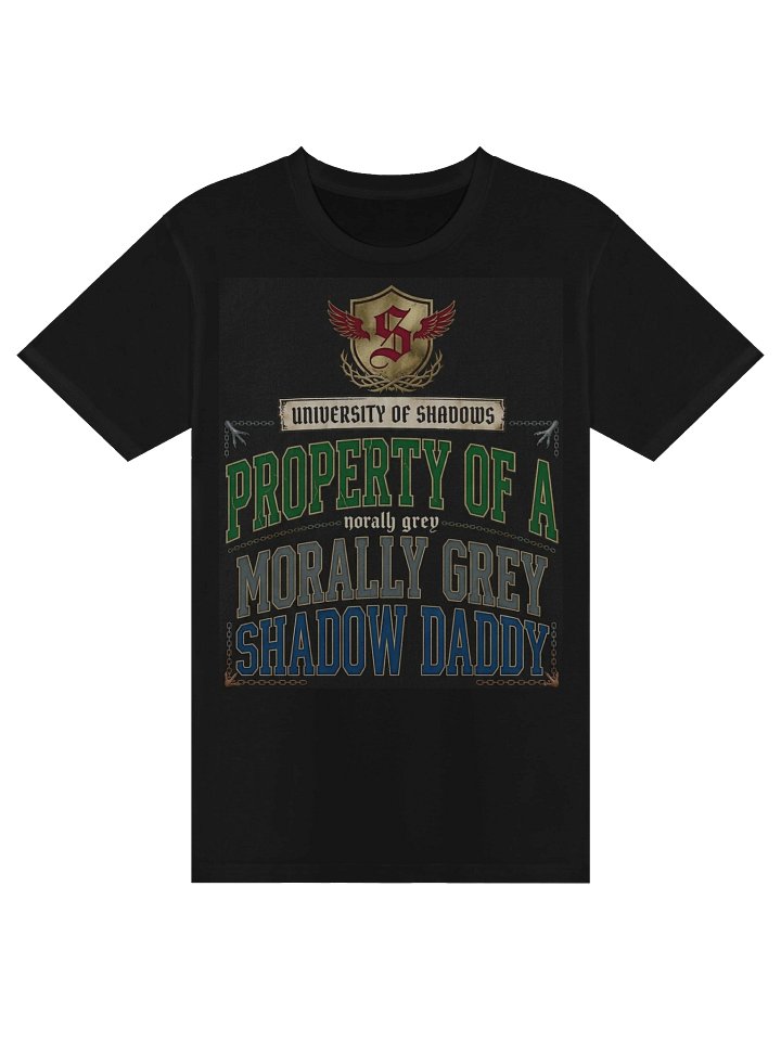 Property of a Morally Grey Shadow Daddy Dark Romance T-Shirt product image (1)
