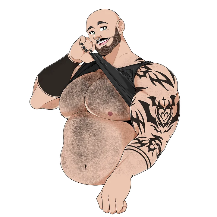 Hairy Babe Sticker product image (1)