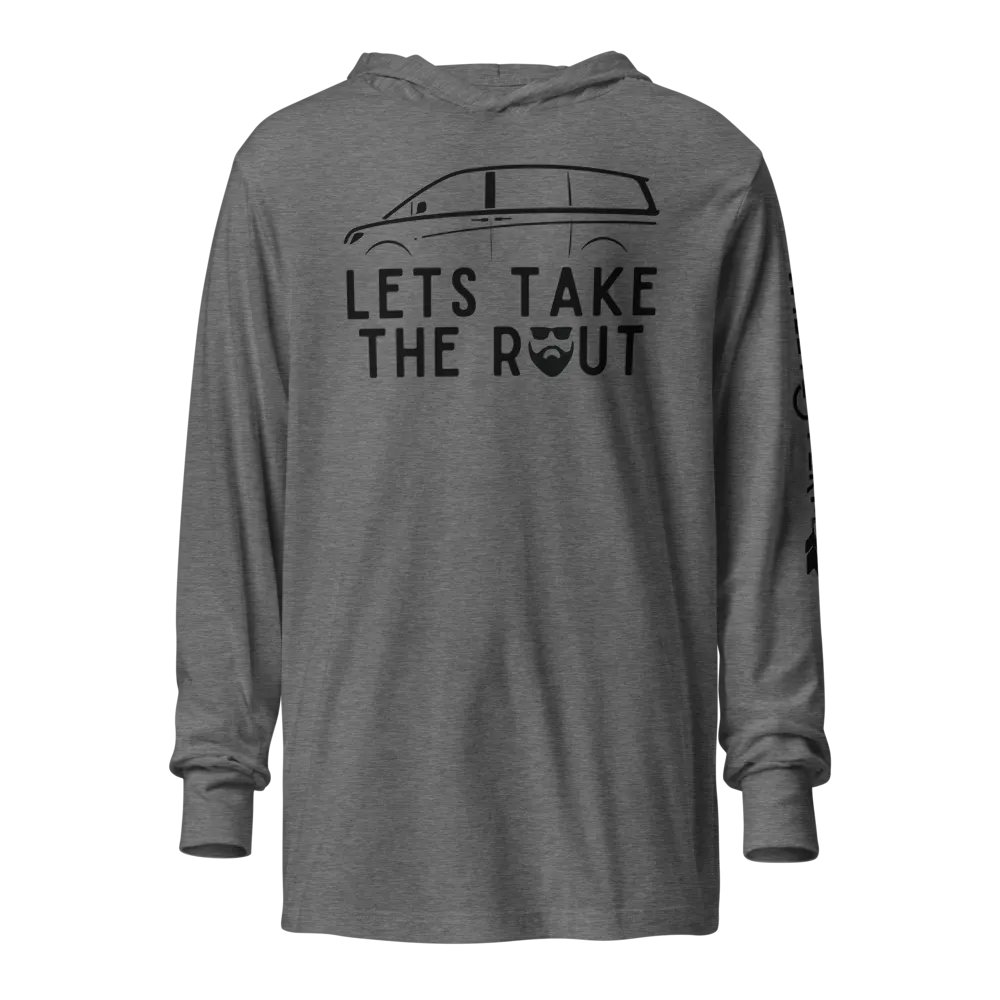 Lets take the Rout- Quotes by Jon Long Sleeve T-Shirt Hoodie product image (8)