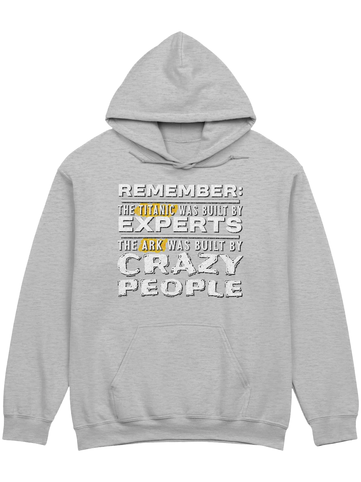 The Ark Was Built By Crazy People Hoodie product image (1)