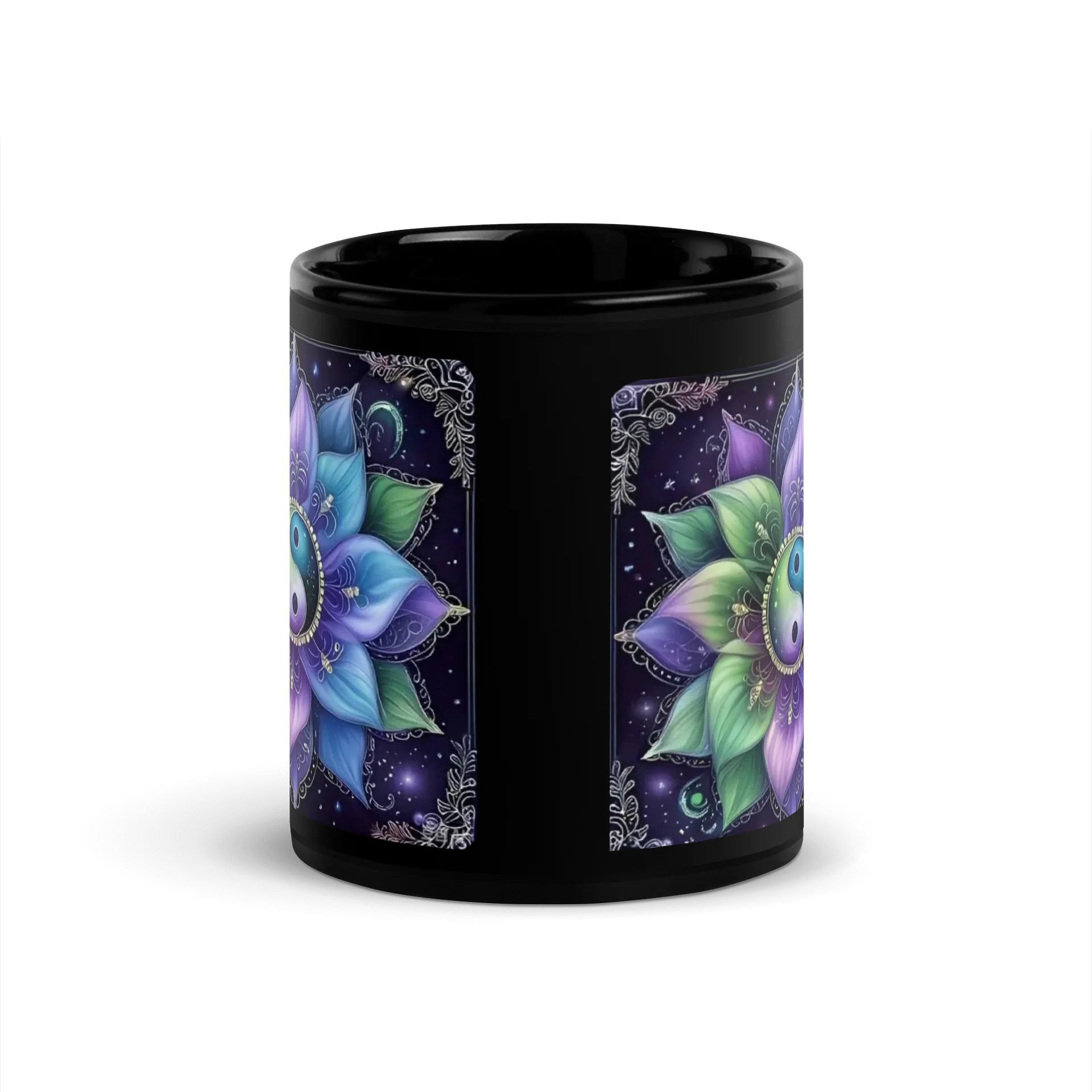 Yin-Yang Lotus Mug product image (3)