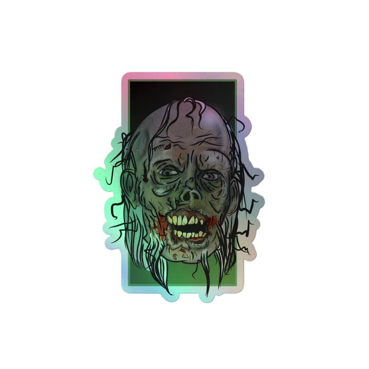 Eerie Zombie Holographic Sticker Sheet product image (2)