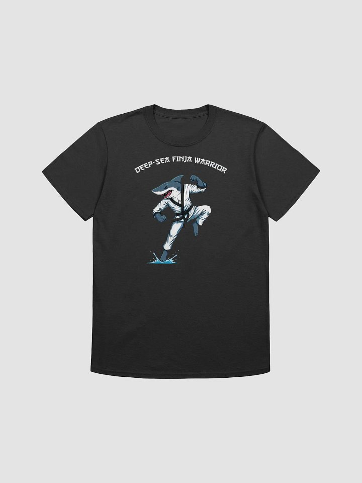 Deep-Sea Finja Warrior – Funny Shark Karate T-Shirt product image (2)
