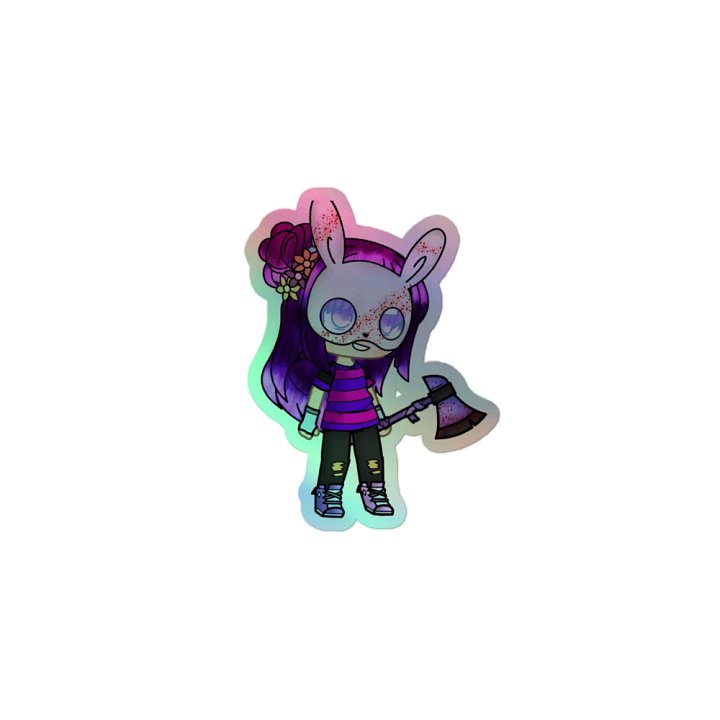 Huntress Onsy Holographic sticker product image (1)