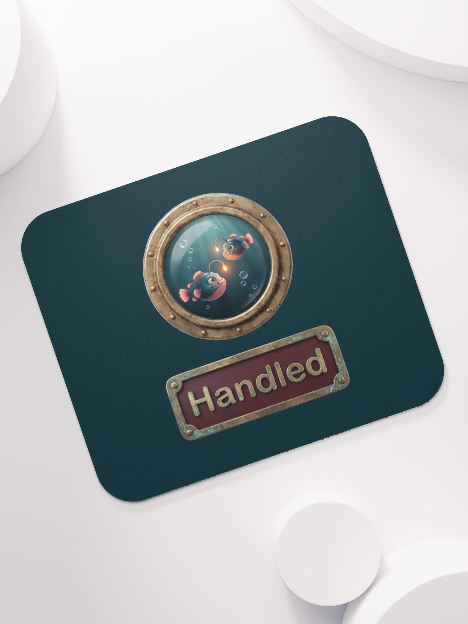 Handled anglerfish mouse pad product image (7)