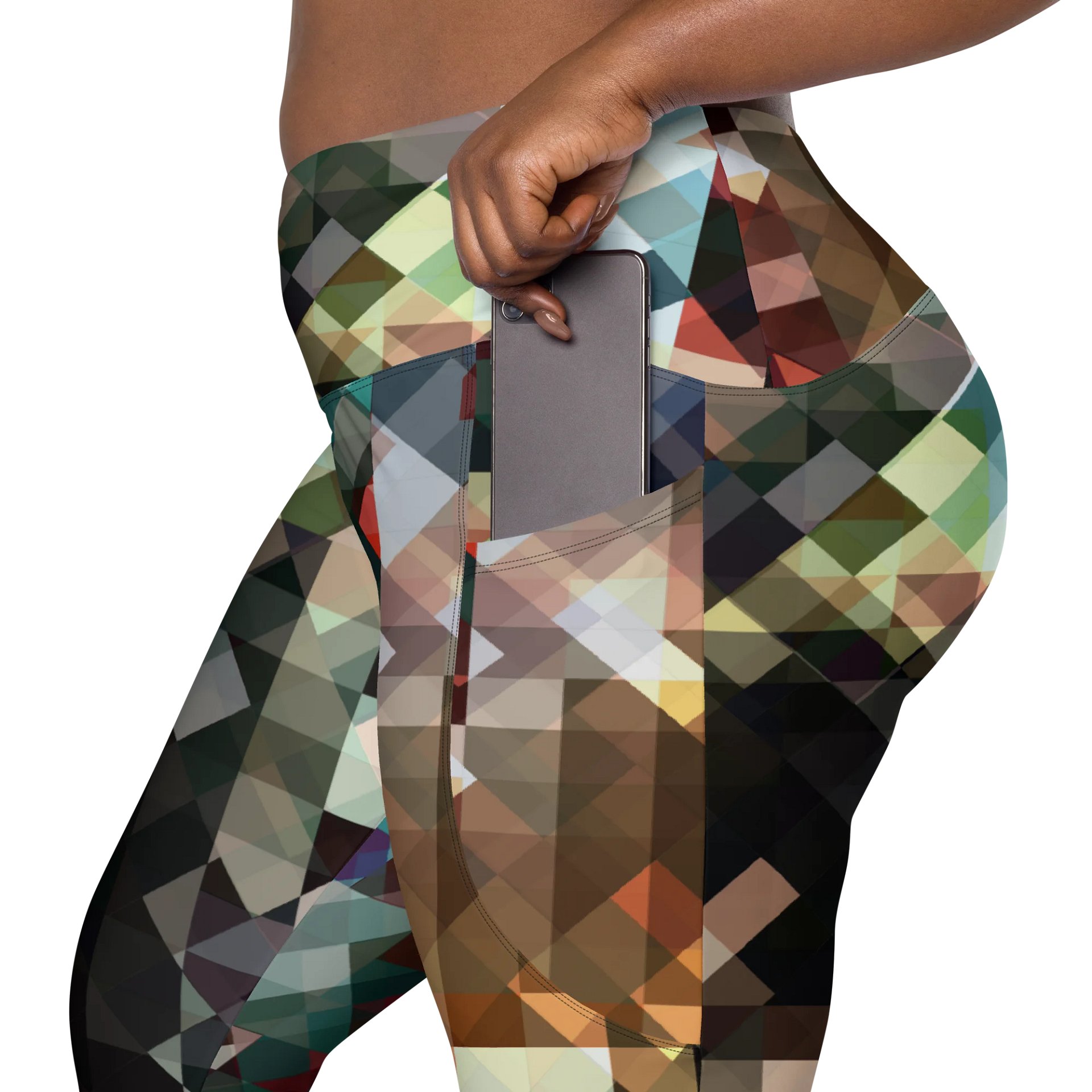 Barry Grady Abstract Crossover Leggings product image (8)