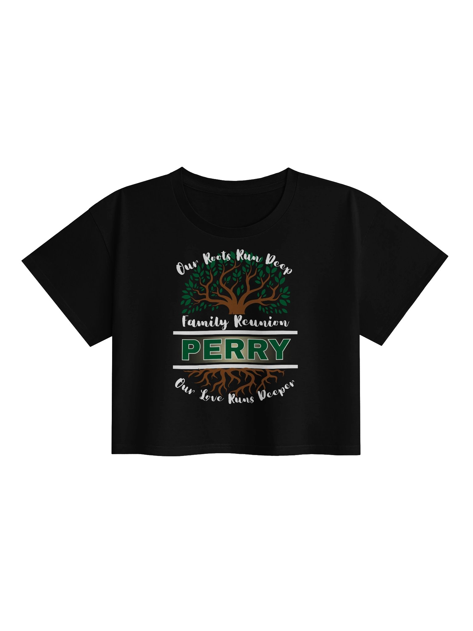 Perry Family Reunion 2026 Crop T-Shirt – 7th Generation | Legacy Edition product image (1)