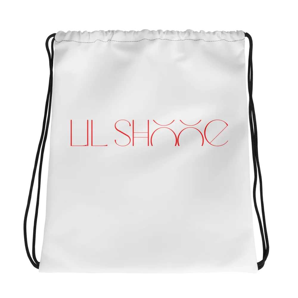 Bold Red Lil Shooe Drawstring Bag product image (1)