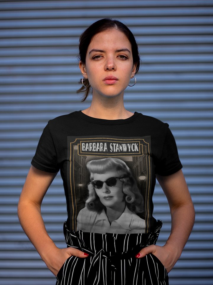 Barbara Stanwyck Exclusive Hollywood Mysteries T-Shirt product image (2)