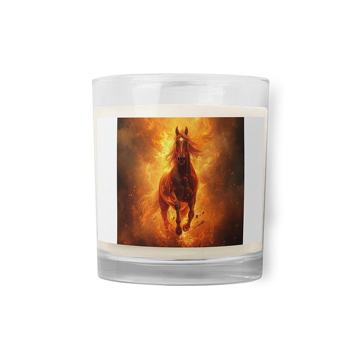 ​🐎 Bougie "Cheval de Feu" : Passion & Liberté product image (1)