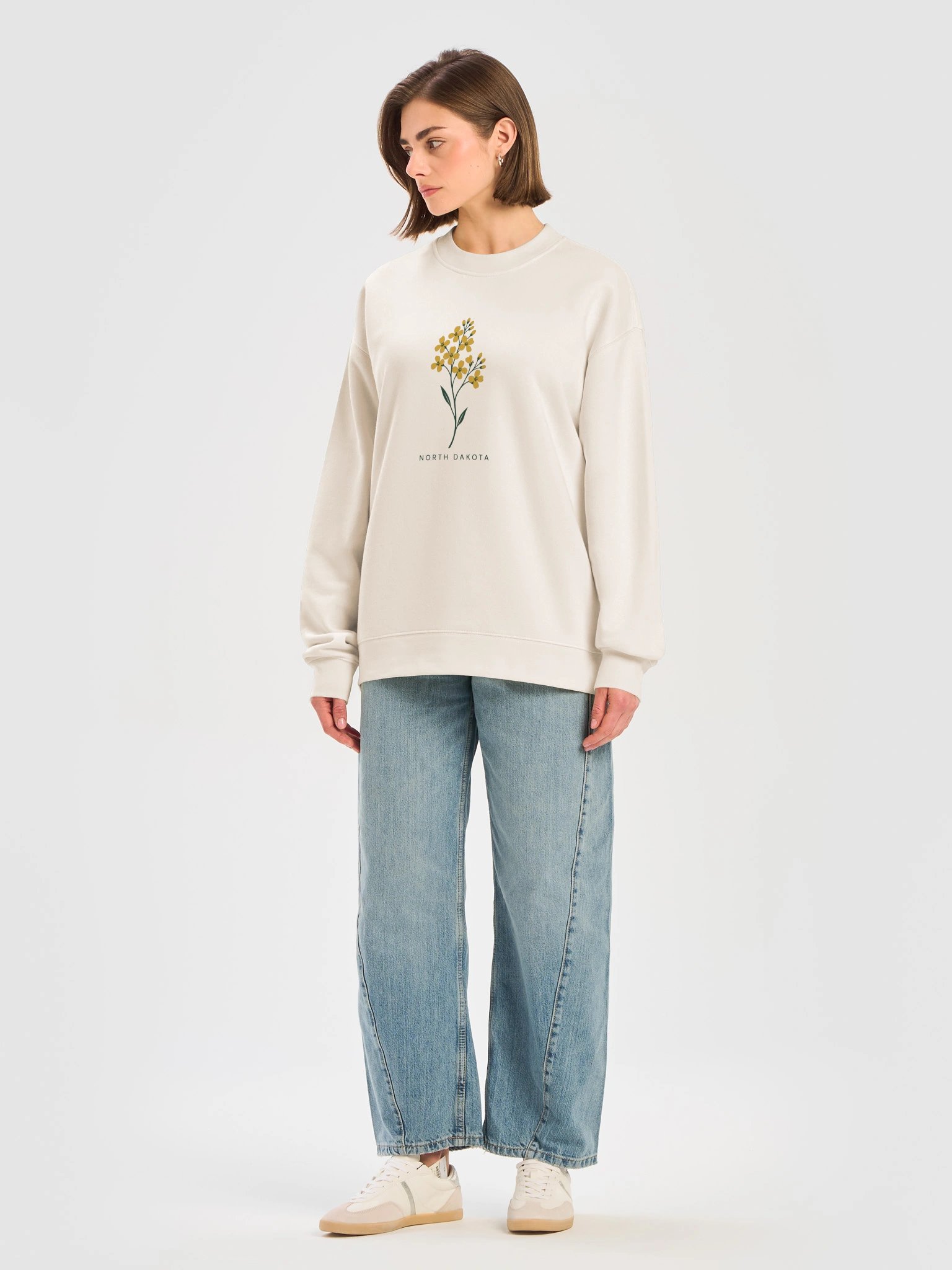 Canola Bloom Relaxed Crewneck product image (15)